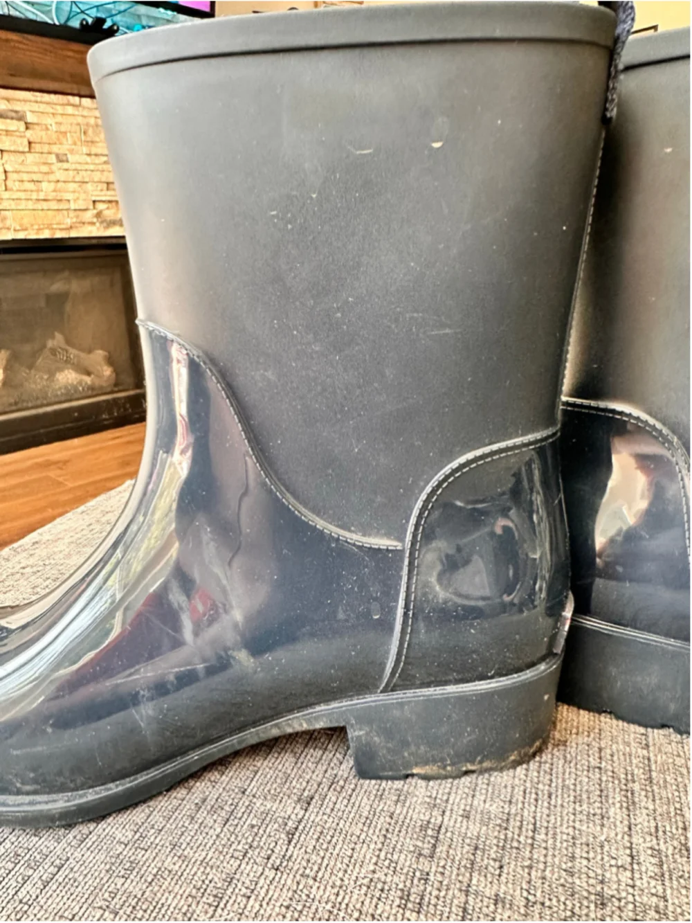 Women's Tommy Hilfiger Navy Rain Boots